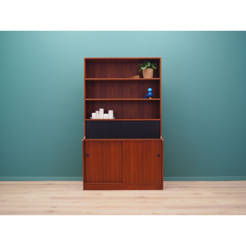 Vintage teak bookcase, Denmark 1970