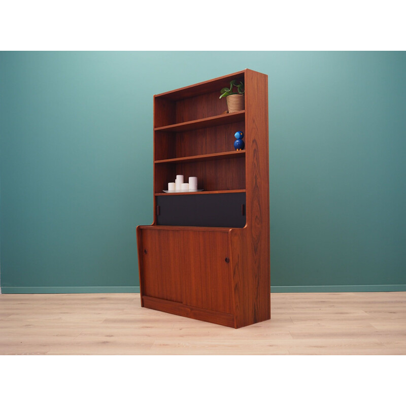 Vintage teak bookcase, Denmark 1970