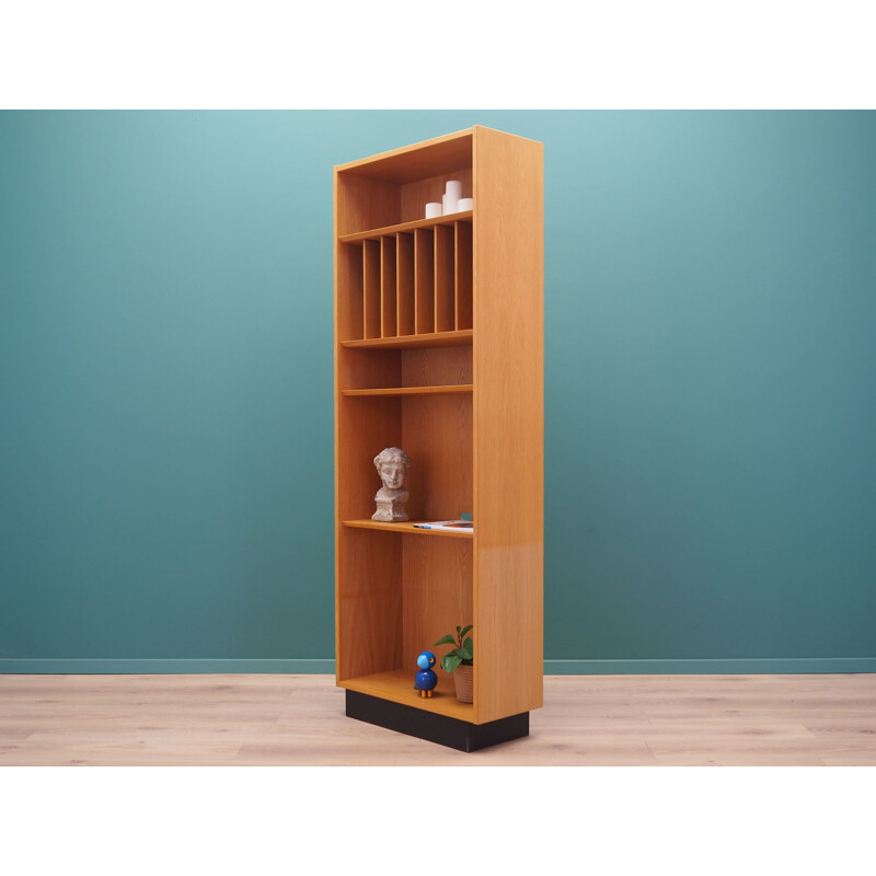 Vintage Ash bookcase Hundevad Danish 1970s