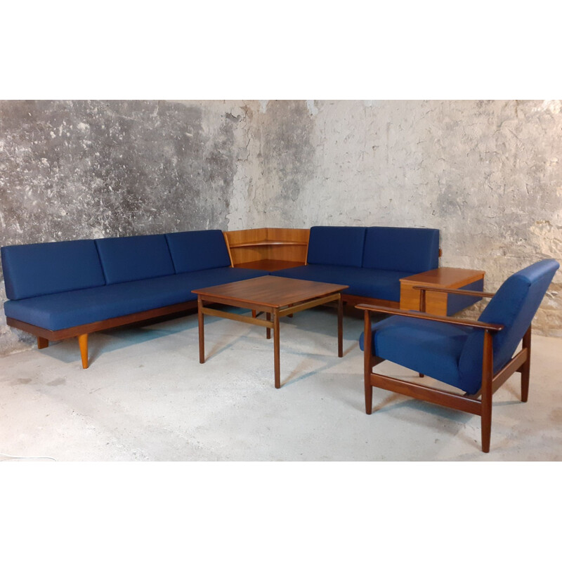 Vintage rosewood lounge set Norway rosewood 1960s