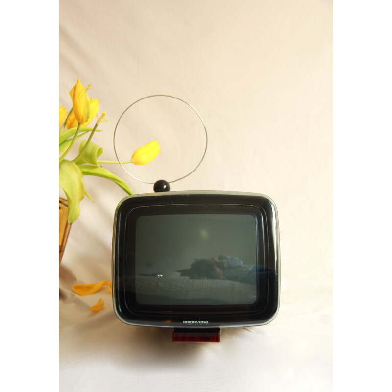 Télévision vintage Brionvega par Algol de Marco Zanuso & Richard Sapper pour Brionvega, Italie 1980