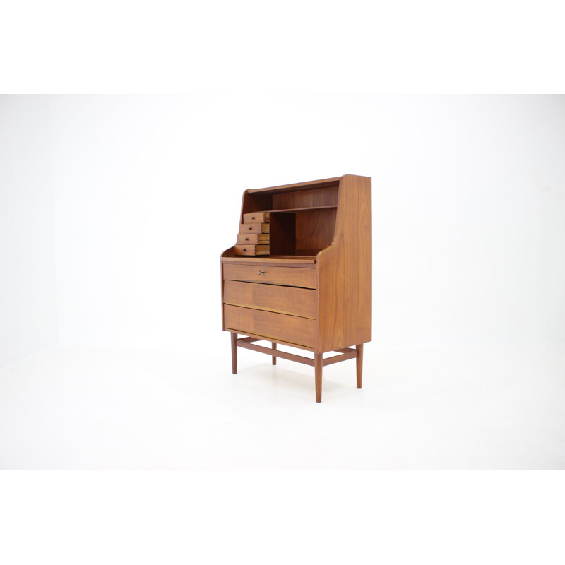 Mid-century teak secretaire Denmark 1960