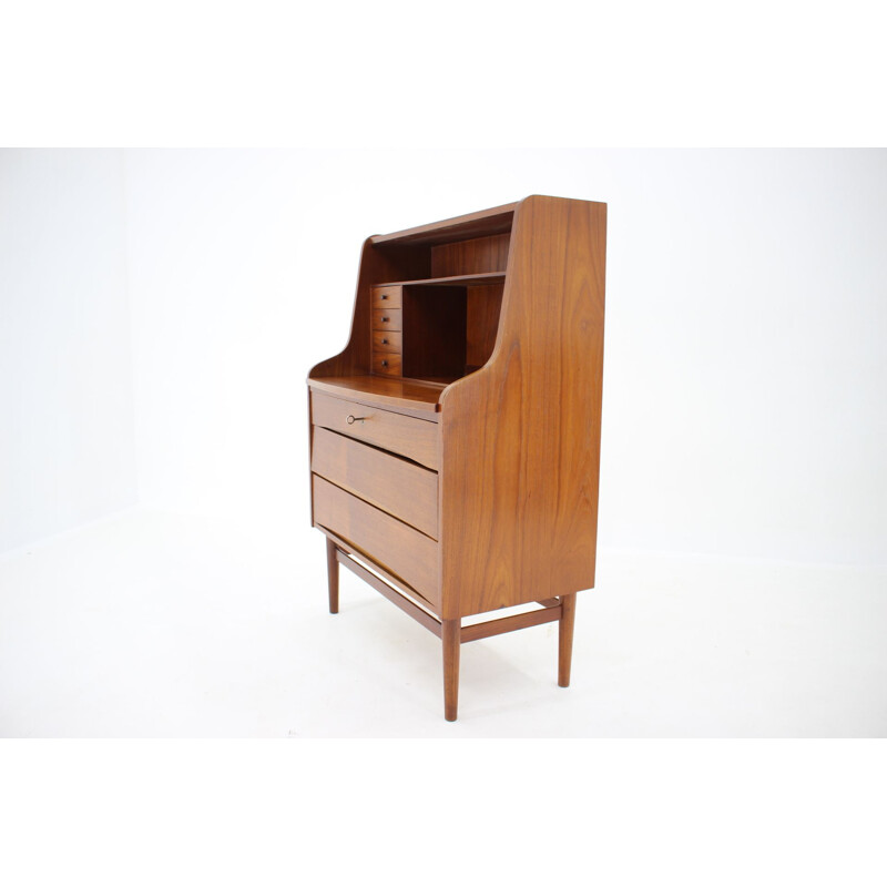 Mid-century teak secretaire Denmark 1960