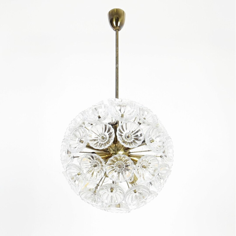 Vintage pendant lamp, Czechoslovakia 1970