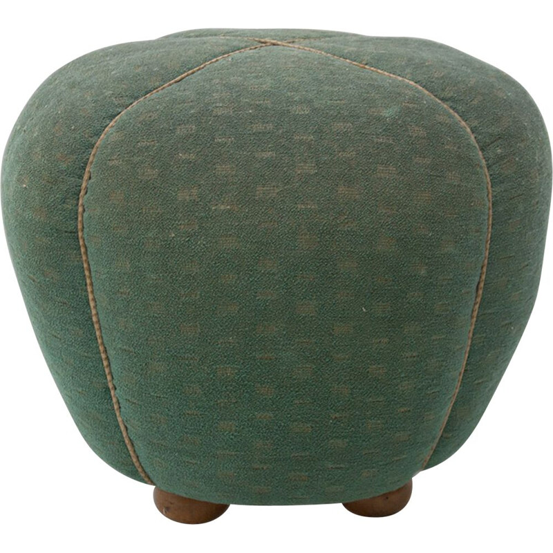 Vintage pouffe by Jindřich Halabala Czechoslovakia 1950s