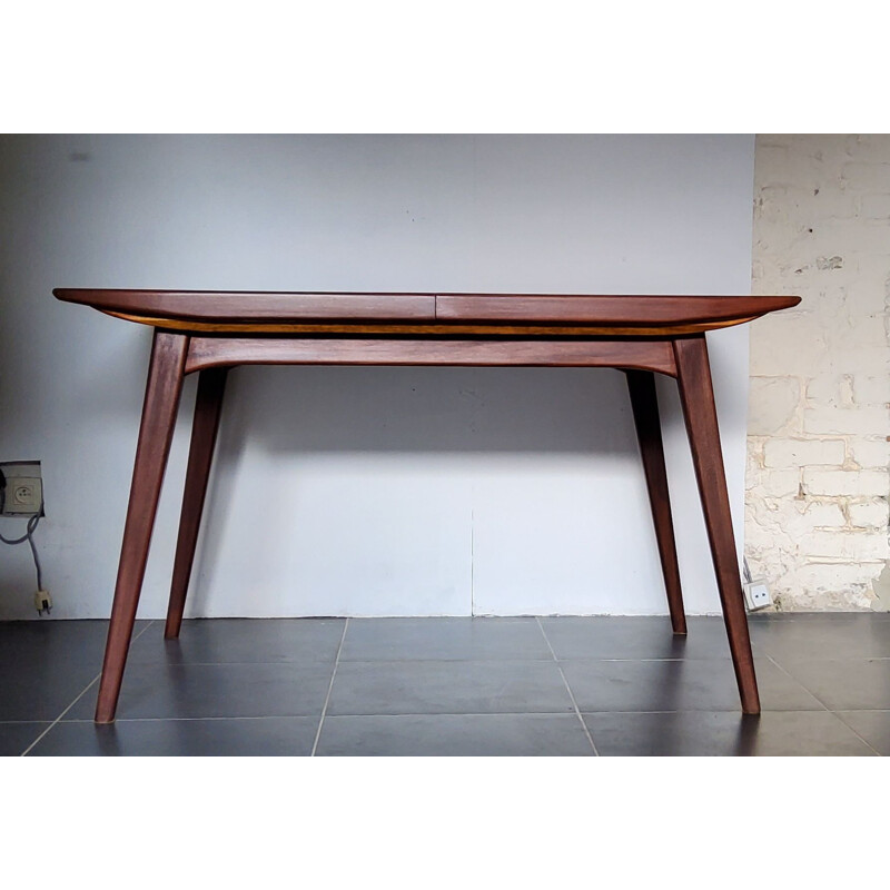 Vintage table by Louis van Teeffelen for WeBe 1950