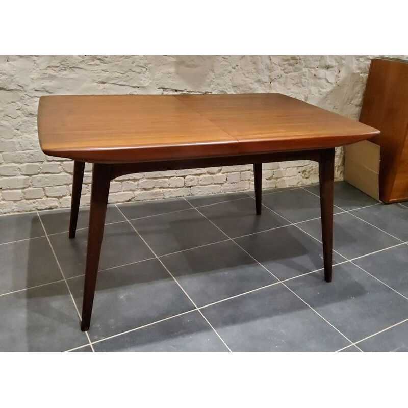 Vintage table by Louis van Teeffelen for WeBe 1950