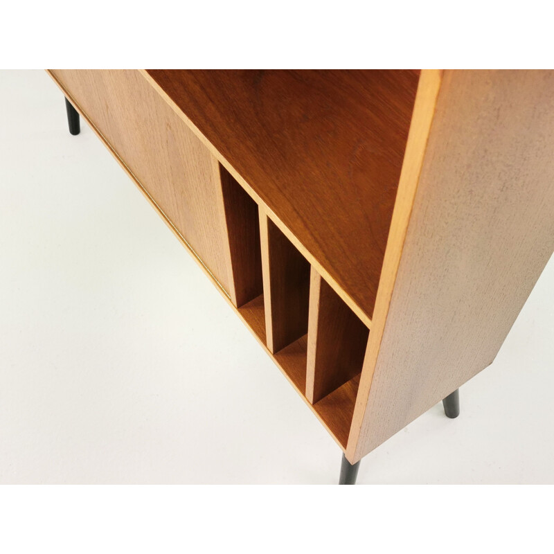 Vintage teak bookcase by Clausen & Son, Denmark 1970