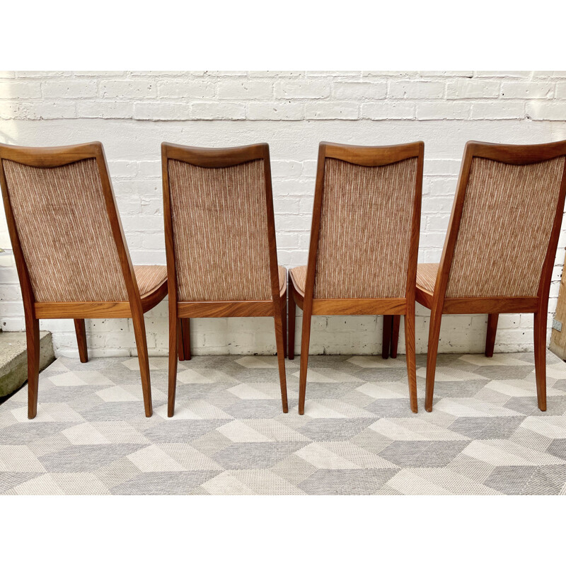 Set of 4 vintage teak chairs G Plan