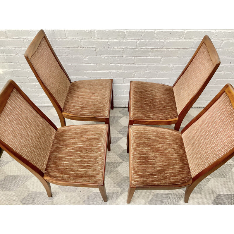 Set of 4 vintage teak chairs G Plan