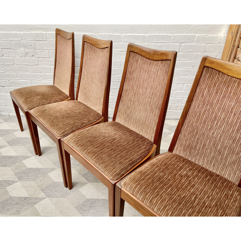 Set of 4 vintage teak chairs G Plan