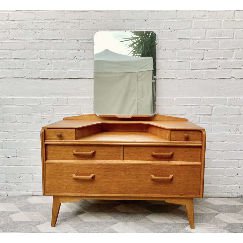 Vintage dressing table with mirror, G Plan, United Kingdom 1970