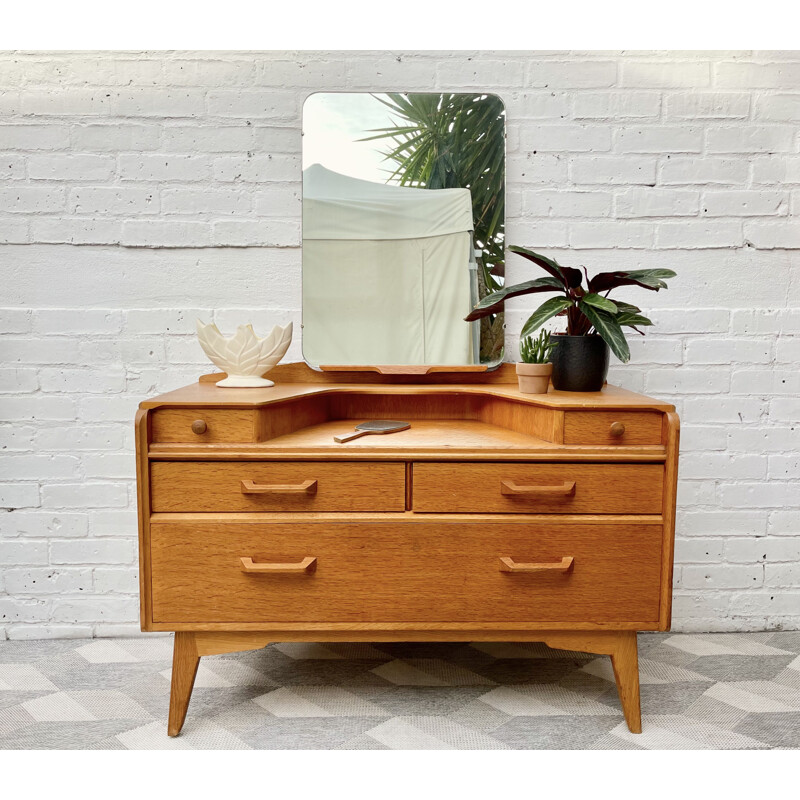 Vintage dressing table with mirror, G Plan, United Kingdom 1970