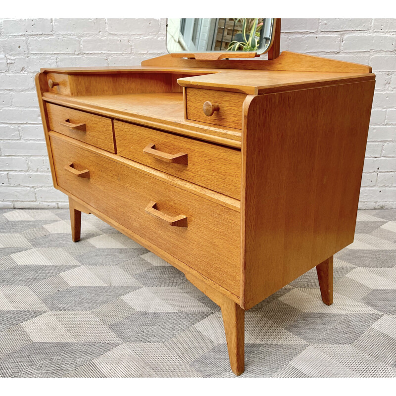 Vintage dressing table with mirror, G Plan, United Kingdom 1970