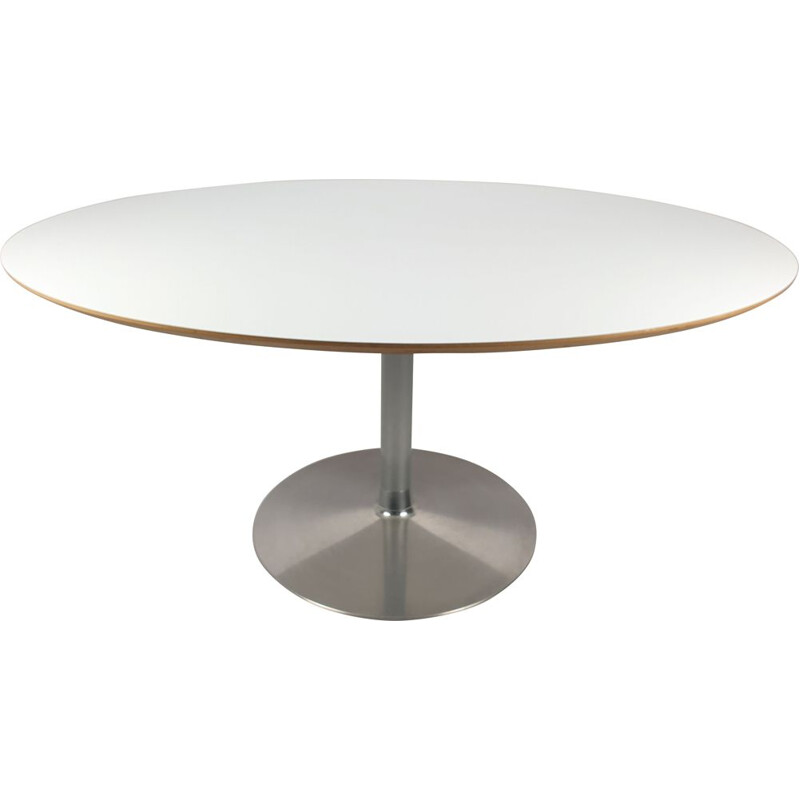 Vintage Oval Dining Table by Pierre Paulin for Artifort 1980s