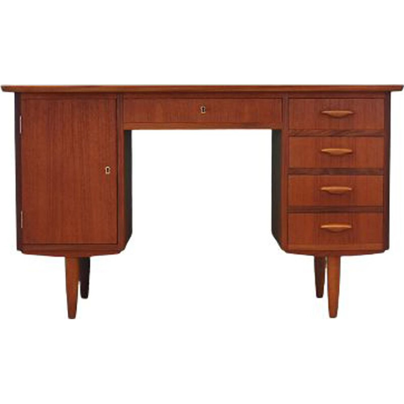 Vintage Teak desk Denmark 1970s