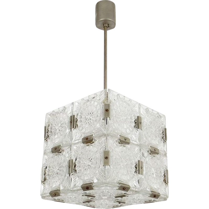 Vintage hanglamp van Kamenicky Senov, Tsjechoslowakije 1970