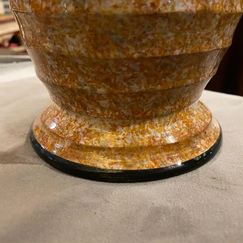 Vase vintage en céramique d'Albisola, Italie
