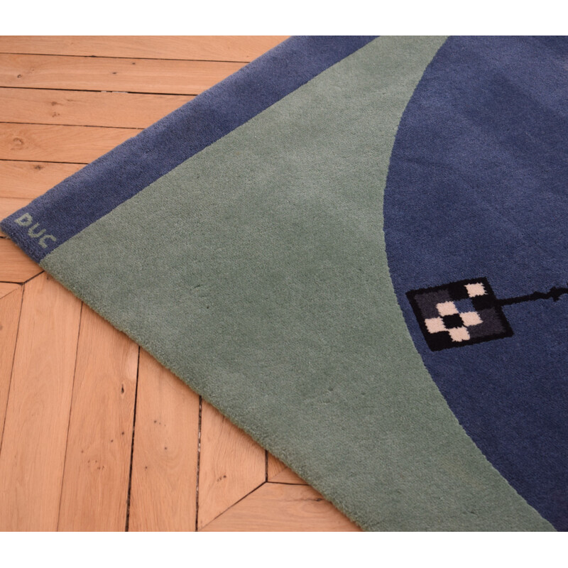 Tapis vintage de Christian Duc 1980