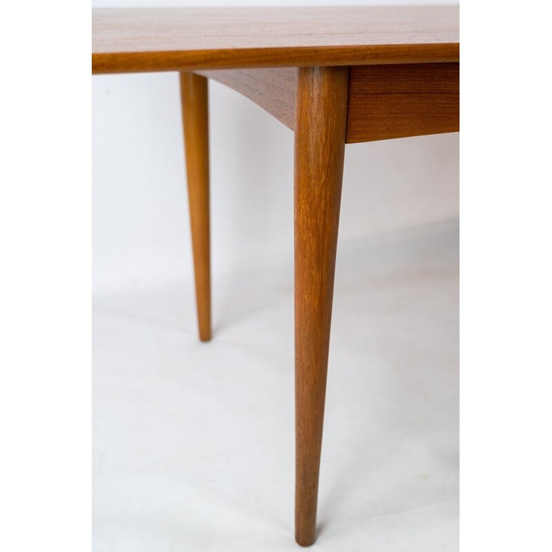 Vintage teak extendable coffee table, Denmark 1960