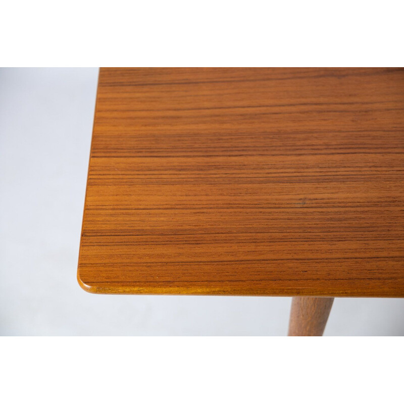 Vintage teak extendable coffee table, Denmark 1960