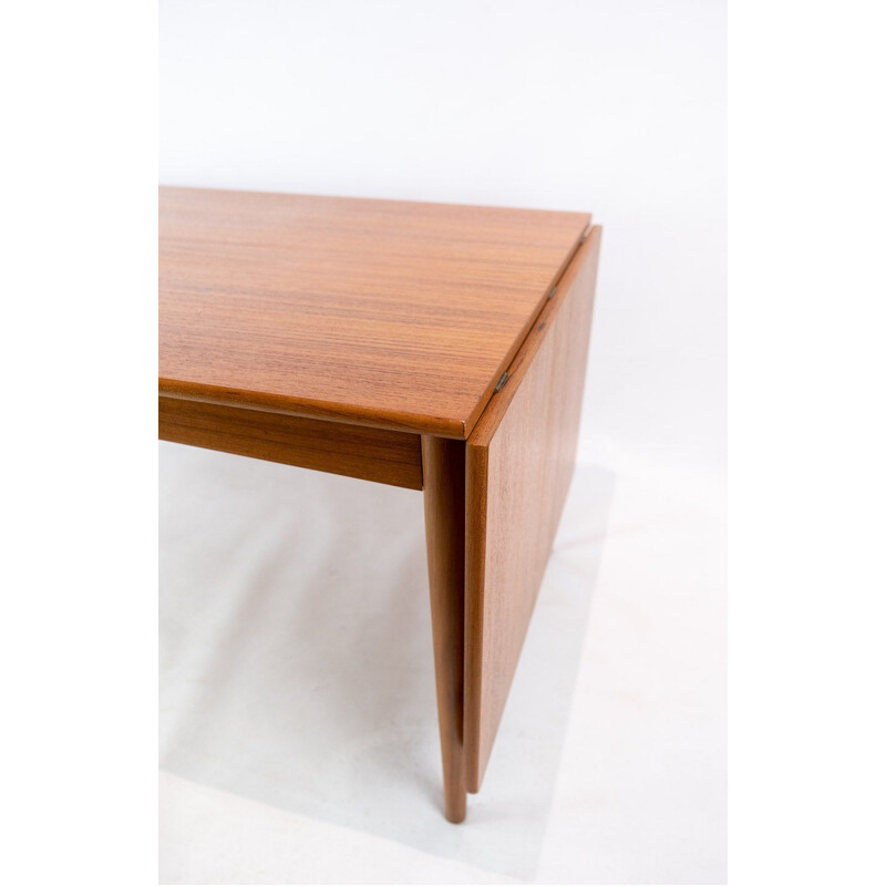 Vintage teak extendable coffee table, Denmark 1960