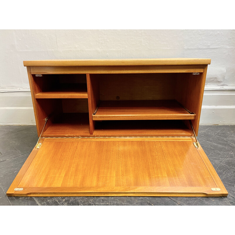 Vintage TV Stand Media Cabinet Sideboard by Nathan Parker Knoll 