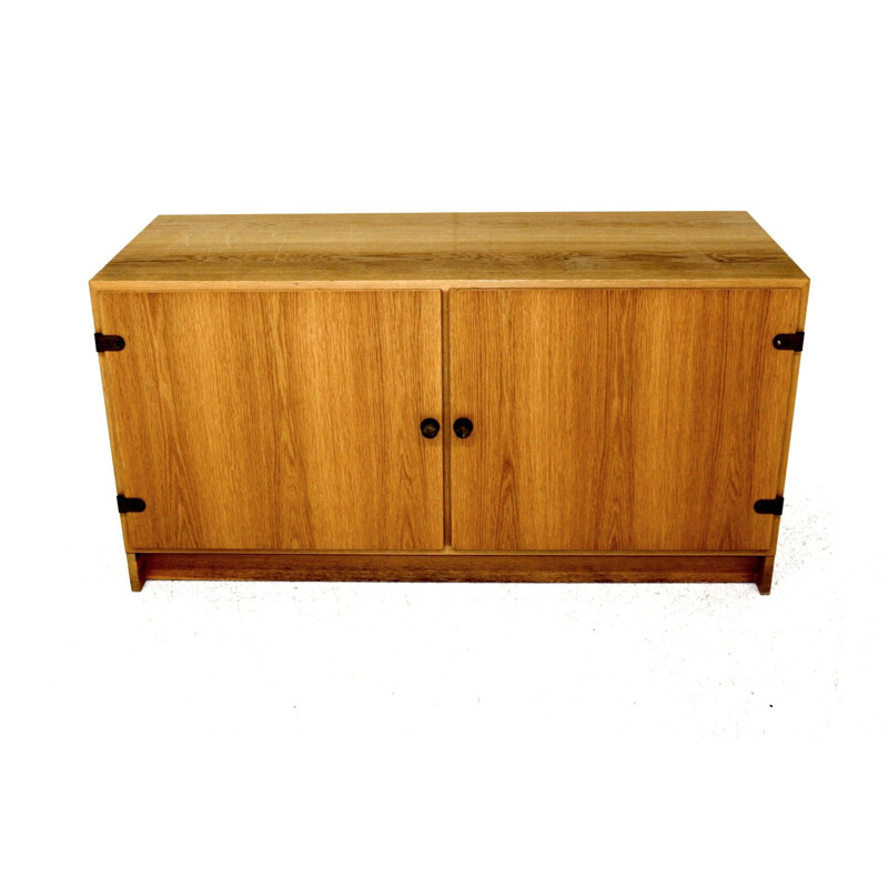 Vintage oak sideboard by Borge Mogensen for Karl Andresson & Söner Sweden 1960 s