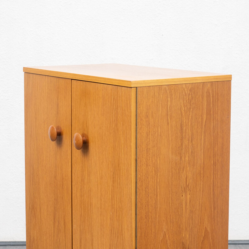 Vintage shoe cabinet teak 1960s