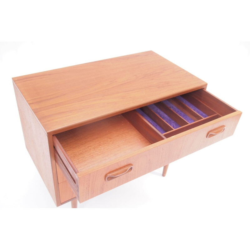 Scandinavian GPlan chest of drawers, Ib KOFOD LARSEN - 1950s