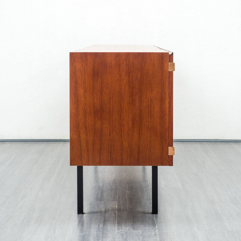 Vintage teak sideboard  for Paris and Alsace region 1960s