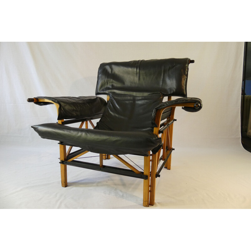 Vintage fauteuil Fiori Bepi 1980