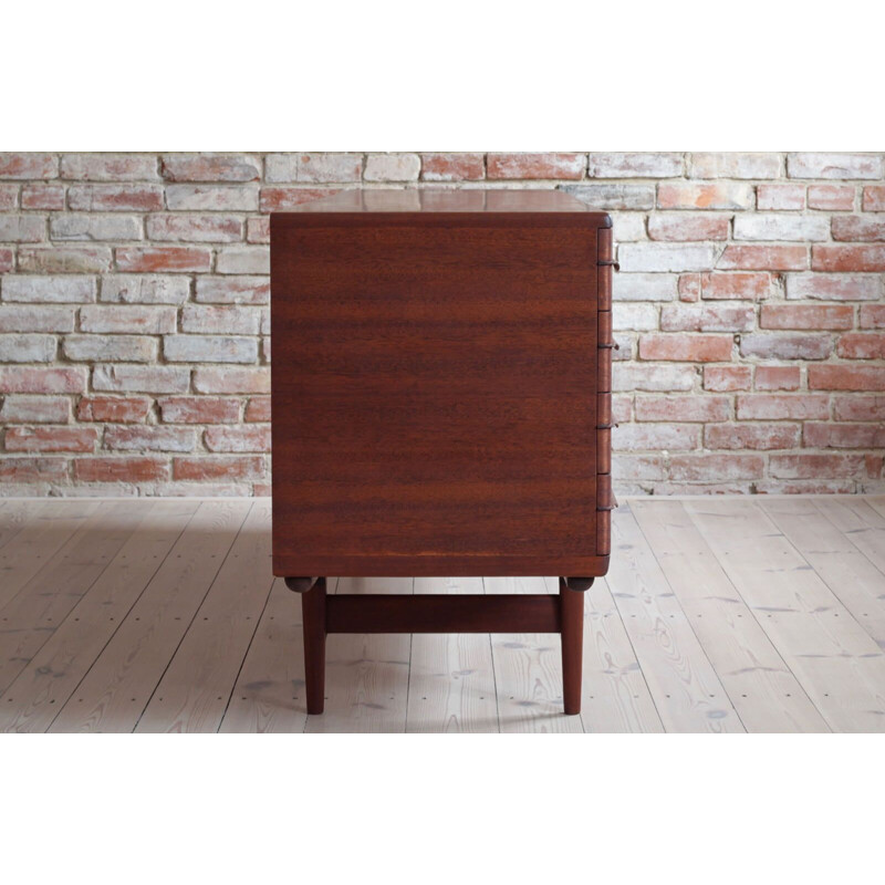 Vintage Teak Sideboard by Johannes Andersen for Uldum Mobelfabrik Danish 1960s