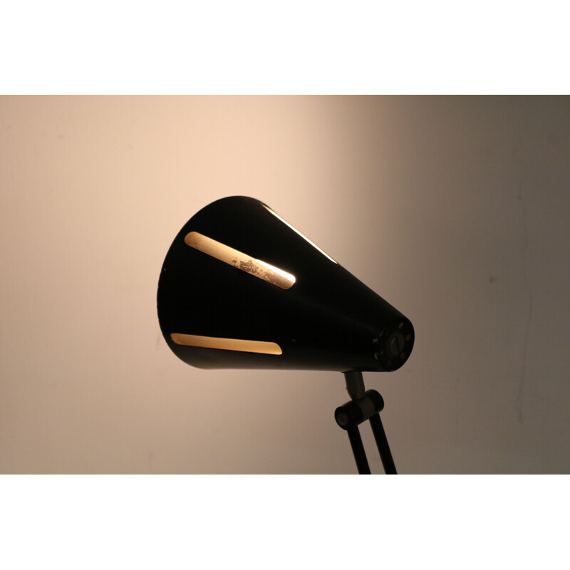 Vintage Sun Series desk lamp by H. Busquet for Hala Netherlands 1950s