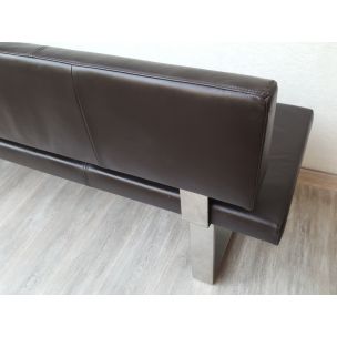 Vintage Leather office bench