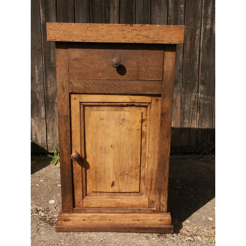 Vintage butcher block in oak and other wood species