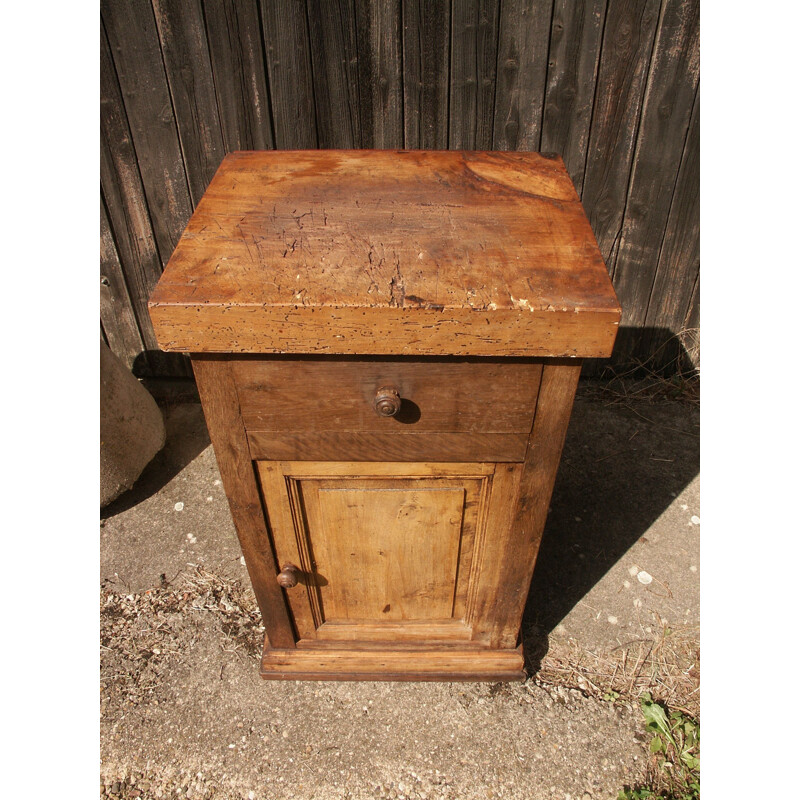 Vintage butcher block in oak and other wood species