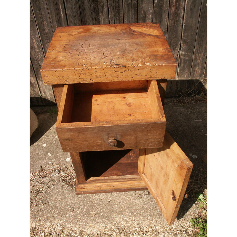 Vintage butcher block in oak and other wood species