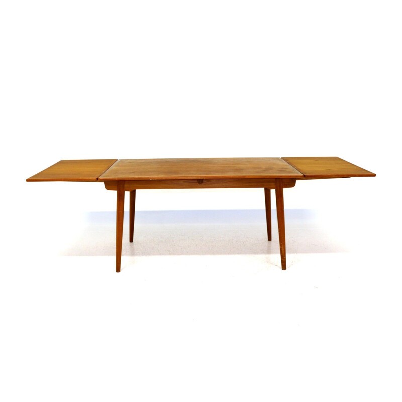 Vintage dining table by Andreas Tuck, Danish 1955