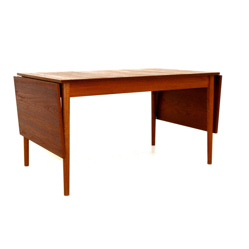 Vintage teak desk by Nils Jonsson for Troeds, Sweden 1960