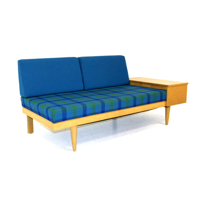 Vintage resting bed by Ingmar Relling and Haldor Vik for Ekornes Fabrik