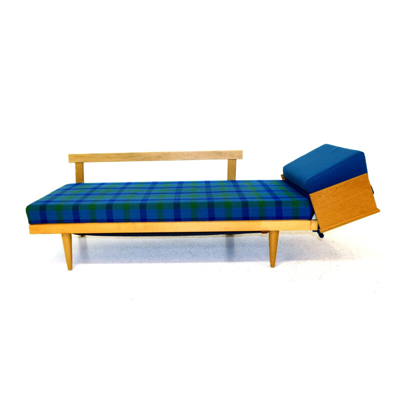 Vintage resting bed by Ingmar Relling and Haldor Vik for Ekornes Fabrik