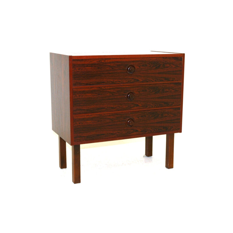 Vintage rosewood chest of drawers, Sweden 1960