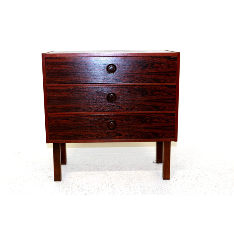 Vintage rosewood chest of drawers, Sweden 1960