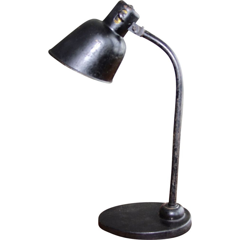 Vintage-Schreibtischlampe Bahaus 1930