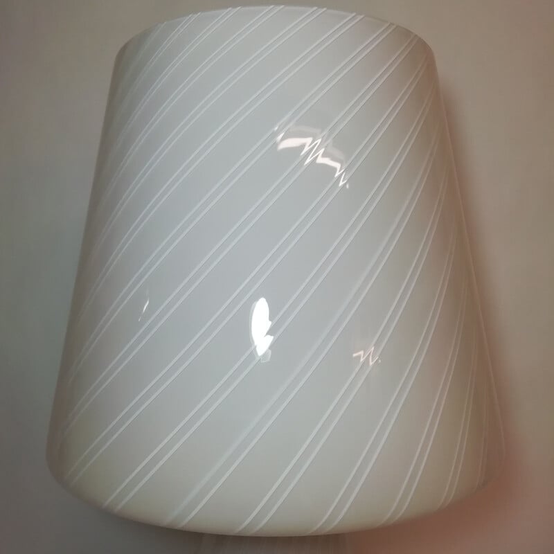 Lampada da tavolo in vetro di Murano vintage 1970