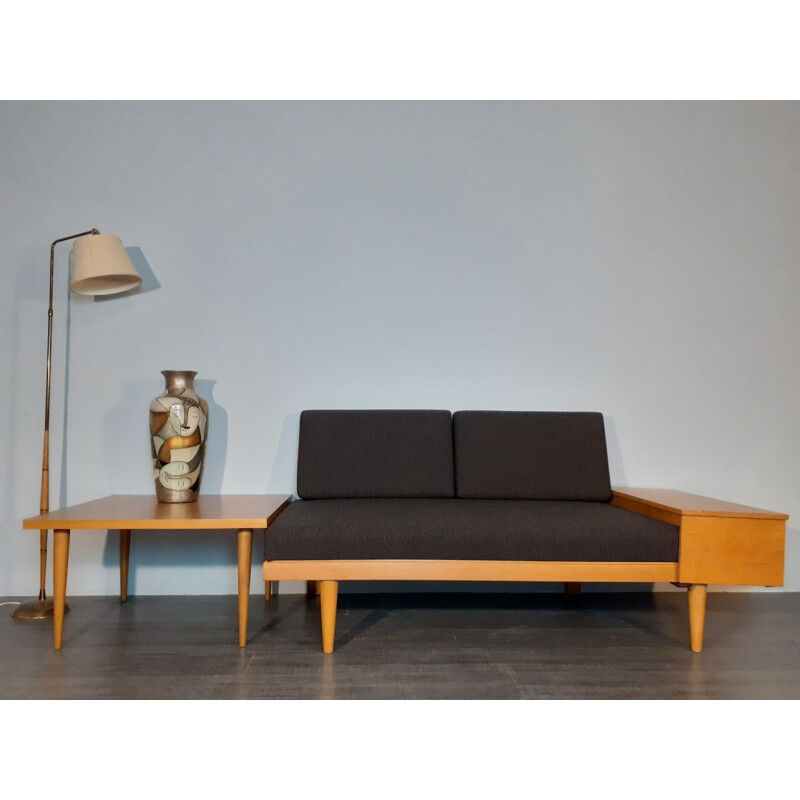 Vintage sofa or bed by Ekornes Norwegian 1960s