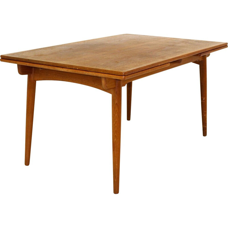 Vintage dining table by Andreas Tuck, Danish 1955