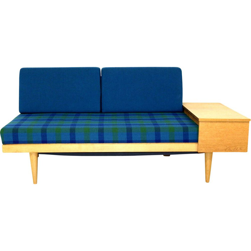 Vintage resting bed by Ingmar Relling and Haldor Vik for Ekornes Fabrik