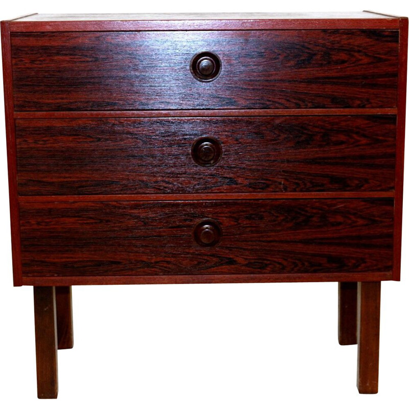 Vintage rosewood chest of drawers, Sweden 1960